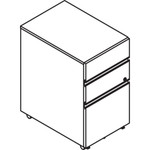 Lacasse Mobile Pedestals - 3-Drawer View Product Image