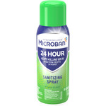 Microban 24-Hour Disinfectant Sanitizing Spray, Fresh Scent, 12.5 oz Aerosol Spray, 6/Carton View Product Image