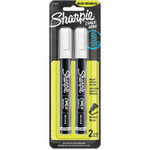 Sharpie Wet-Erase Chalk Marker, Medium Bullet Tip, White, 2/Pack SAN2103010 View Product Image