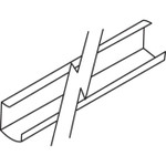Lacasse LGCHWMC72S Horizontal Wire Channel View Product Image