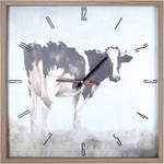 Lorell Cow Decorative Wall Clock View Product Image