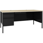 Lorell Fortress Steel Single-pedestal Desk View Product Image