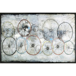 Lorell Bike Wheels Framed Canvas Art View Product Image