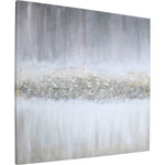 Lorell Raining Sky Design Frameless Abstract Art View Product Image