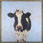 Lorell Cow Animal Framed Canvas Art View Product Image