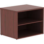 Lorell Relevance Series Mahogany Laminate Office Furniture Credenza View Product Image