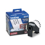 Brother Continuous Film Label Tape, 2.4" x 50 ft Roll, Clear View Product Image
