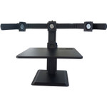 Lorell Deluxe Light-Touch 3-Monitor Desk Riser View Product Image