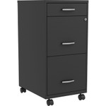 Lorell SOHO Box/File/File 3-Drawer Mobile File Cabinet View Product Image