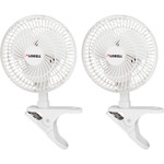 Lorell 6" Personal Clip-On Fan View Product Image