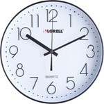 Lorell 12" Quiet Wall Clock View Product Image