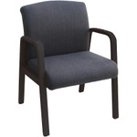 Lorell Gray Flannel Fabric Guest Chair View Product Image