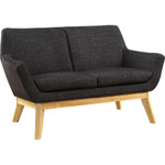 Lorell Quintessence Collection Upholstered Loveseat View Product Image