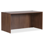 Lorell Essentials Series Walnut Desk Shell View Product Image