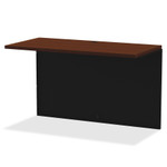 Lorell Walnut Laminate Commercial Steel Desk Series View Product Image