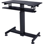 Lorell Mobile Standing Work and School Desk View Product Image