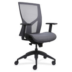 Lorell High-Back Chair with Mesh Back & Seat View Product Image