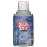 Chase Products SPRAYScents Metered Air Freshener Refill, Powder Fresh, 7 oz Aerosol, 12/Carton View Product Image