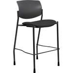 Lorell Fabric Seat Contemporary Stool View Product Image