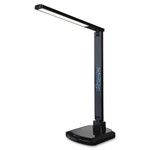 Lorell LCD Clock Display LED Desk Lamp View Product Image