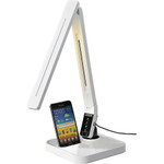 Lorell Micro USB Charger LED Desk Lamp View Product Image