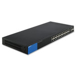 Linksys Business 24-Port Gigabit Smart Managed Switch with 2 Gigabit and 2 SFP Ports View Product Image