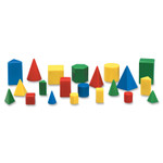 Learning Resources Mini GeoSolids Shapes Set View Product Image