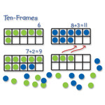 Learning Resources Giant Magnetic Ten-frame Set View Product Image