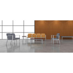 Lesro Amherst Steel 3 Seat Bench View Product Image