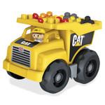 Mega Bloks Cat Dump Truck View Product Image