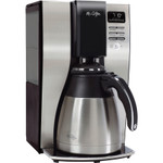 Mr. Coffee 10-Cup Thermal Programmable Coffeemaker, Stainless Steel/Black View Product Image