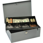 MMF Heavy-gauge Steel Cash Box with Lock View Product Image