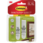 3M Command Picture Hanging Strips Mega Pack View Product Image