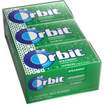 Orbit Spearmint Sugar-free Gum - 12 packs View Product Image