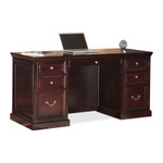 Martin Fulton FL660 Space Saver Double Pedestal Desk - 4-Drawer View Product Image