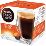 Dolce Gusto Coffee Capsules, Medium Roast, 12 oz, Capsule, 3/Carton View Product Image
