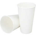 AbilityOne 7530006414592, SKILCRAFT, Cold Beverage Cups, 12 oz, White with Logo, 2,500/Box View Product Image