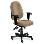 9 to 5 Seating Agent 1660 Mid-Back Task Chair with Arms View Product Image