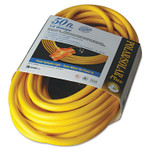 CCI Polar/Solar Outdoor Extension Cord, 50ft, Three-Outlets, Yellow View Product Image