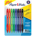 Paper Mate Profile Mechanical Pencils, 0.7 mm, HB (#2), Black Lead, Assorted Barrel Colors, 6/Pack View Product Image