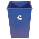 Rubbermaid Commercial 35G Square Recycling Container View Product Image