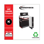 Innovera Remanufactured Photo Black High-Yield Ink, Replacement for HP 564XL (CB322WN), 290 Page-Yield View Product Image