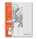 Roaring Spring Whitelines Premium Line Ruled Spiral Notebook View Product Image