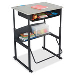 Safco AlphaBetter Desk, 28 x 20 Standard Top with Book Box View Product Image