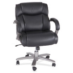 Safco Big & Tall Leather Mid-Back Task Chair View Product Image