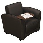 Safco Santa Cruz Mobile Lounge Chair with Tablet View Product Image