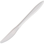 Solo Cutlery, Knife, 1/2"Wx6-1/2"Lx1/4"H, 1000/CT, White View Product Image
