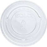 Solo PET Plastic Souffle Portion Cup Lids View Product Image