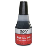 COSCO 2000PLUS Self-Inking Refill Ink, Black, 0.9 oz. Bottle View Product Image