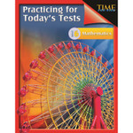 Shell Education Math Practice Tests - Level 6 Printed Book View Product Image